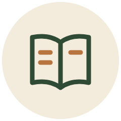 Book icon – evidence-informed care