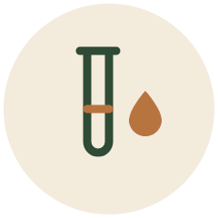 Blood vial icon – Functional Medicine and lab analysis